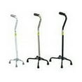 Essential Medical Supply Four Prong Large Base Standing Quad Cane