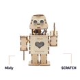 thumbnail image 3 of Programmable Dual Intelligent Programmable Welcome Robot Kit - DIY Science Experiment for Youth, STEAM Education Model, 3 of 5