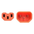 thumbnail image 5 of Tripp Lite 3ft Heavy-Duty Computer Power Cord (IEC-320-C14 to 320-C15), Orange, 5 of 6