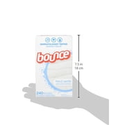 Bounce Fabric Softener and Dryer Sheets Bounce, Free and Gentle, 240 Count