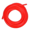 thumbnail image 1 of Tubería de silicona Uxcell, 5/32 pulgadas (4 mm) ID x 5/16 pulgadas (8 mm) OD, tubo de vacío de goma de silicona, 10 pies (3 m) manguera de agua de alta temperatura aire [Rojo], 1 of 1