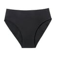 thumbnail image 2 of Chuancc Womens Leak Proof Underwear Washable Bladder Leak Underwear For Women Cotton Period Underwear For Women Waterproof Underwear For Women Reusable Incontinence Underwear Black 3XL, 2 of 6