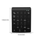 thumbnail image 3 of Monstrate Mini teclado portátil para el hogar, teclado numérico Universal, teclado de 27 teclas, accesorios alimentados por de Juegos de teclado y mouse para computadora Compatible con Bluetooth, 3 of 6