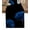 Blue, variant on Blue Rose Table Runner 48 Inches, Vintage Abstract Garden Flower Floral Black Bed Runner Dresser Scarves Tabletop for Indoor Outdoor Parties/Ceremony/Banquet, 13" x 48"