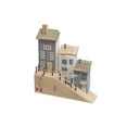 thumbnail image 1 of Wooden Triple Decor Houses By The Water, 1 of 3