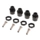thumbnail image 1 of Adaptador de Extensión Hexagonal 12 mm Hugo para Modelos de Automóviles HSP Negro Combinador de cubo de rueda, 1 of 10