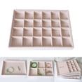 thumbnail image 3 of Caja de soporte de Bandeja de exhibición Sunnimix Bandeja de terciopelo para joyas Estilo 03, 3 of 8