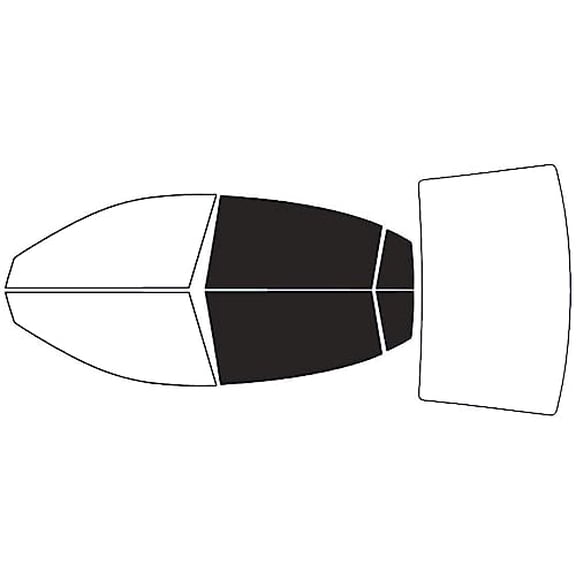 Rvinyl Window Tint Kit Compatible with Nissan Altima 2002-2006 - Back Precut Kit - 20%