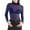 Blue, variant on Neck Long Sleeve Sheer Mesh Top, Solid Color High Neck Layering Base Layer, Lightweight Polyester See Through Blouse, 1 Piece, S-M-L-XL-XXL-3XL Plus Size Friendly