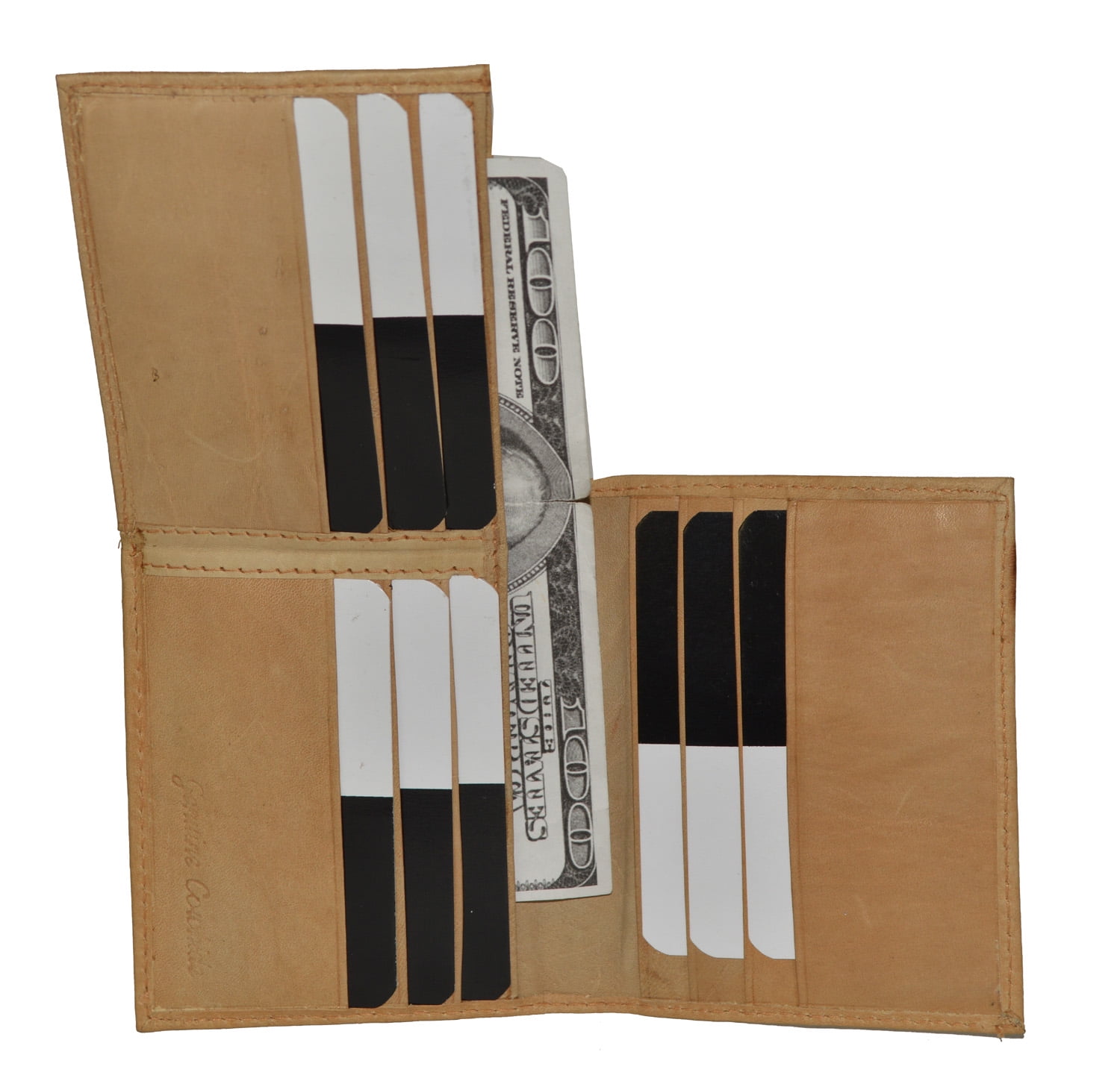 Leatherboss Men's L Shape wallet Card holder designer wallet