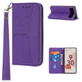 thumbnail image 1 of Allytech Wallet Case for Google Pixel 7 Pro, Flip Kickstand Card Slots Holder Magnetic Closure Removable Hand Strap PU Leather Soft TPU Scratch Resistant Case for Google Pixel 7 Pro 2022, Purple, 1 of 5