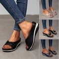 thumbnail image 2 of Soft Footbed Orthopedic Arch-support Sandals Women's Platform Wedge Shoes Breathable36, 2 of 5