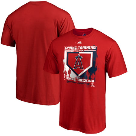 Los Angeles Angels Majestic 2019 Spring Training Cactus League Base on Balls T-Shirt -