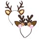 thumbnail image 2 of Diadema de Reno para el pelo, cornamenta de Navidad, ciervo, Animal, banda de alce, cuerno, aro de vacaciones, diademas de ciervo, 2 of 4