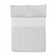 thumbnail image 1 of Abstract Microfiber Bedspread Set, Kings Crown Classic Empire Royal on Contemporary Simplistic Display, Soft Bedding Set with Pillow Shams & Comforter, 3 Sizes, Black White, by Ambesonne, 1 of 1
