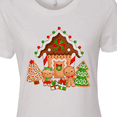 thumbnail image 4 of Inktastic Gingerbread House Christmas Women's T-Shirt, 4 of 5