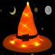thumbnail image 2 of Sombrero de Bruja Yuxing con Luz LED Intermitente para Halloween Decoración del Hogar, 2 of 5