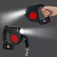 thumbnail image 3 of Correa Para Perros Retractil Luz Led Y Dispensador De Bolsas, 3 of 8