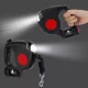 thumbnail image 3 of Correa Para Perros Retractil Luz Led Y Dispensador De Bolsas, 3 of 8