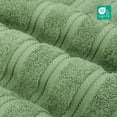 thumbnail image 3 of American Soft Linen Luxury Turkish Hand Towel Set, 100% Cotton 4 Piece Hand Face Towels for Bathroom and Kitchen, Sage Green, 3 of 9