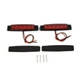 thumbnail image 4 of 2pcs 6-LED Red Sealed Turn Brake Stop Tail Light for Truck Trailer RV Boat, 4 of 6