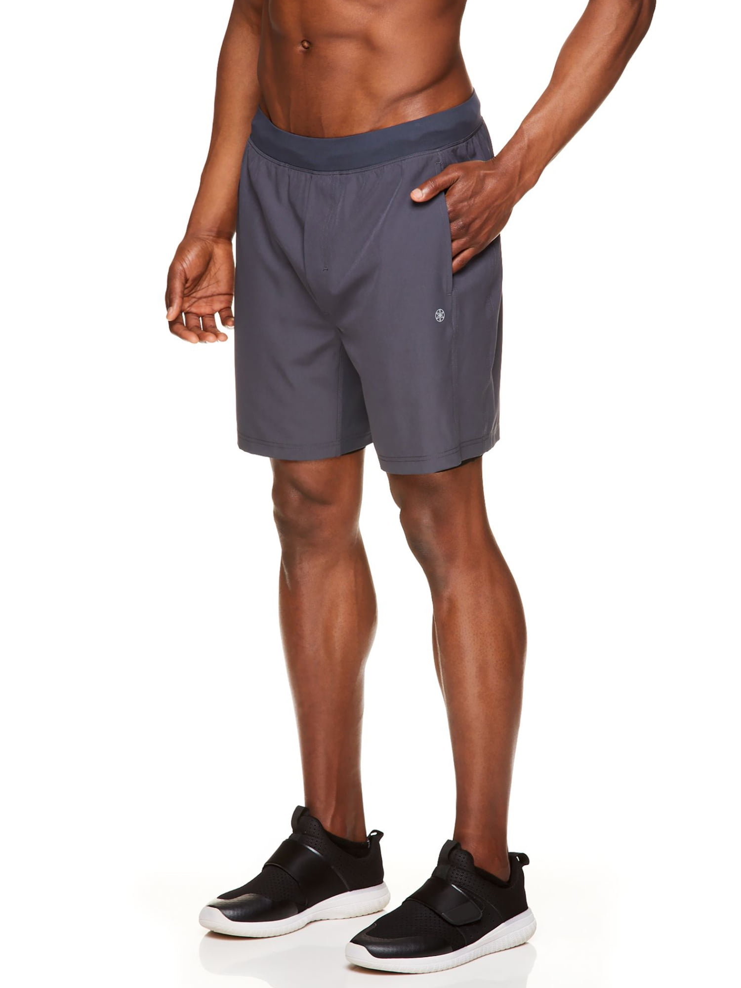 Gaiam Polyester Spandex Active Fit Short (Men's), 1 Count, 1 Pack ...