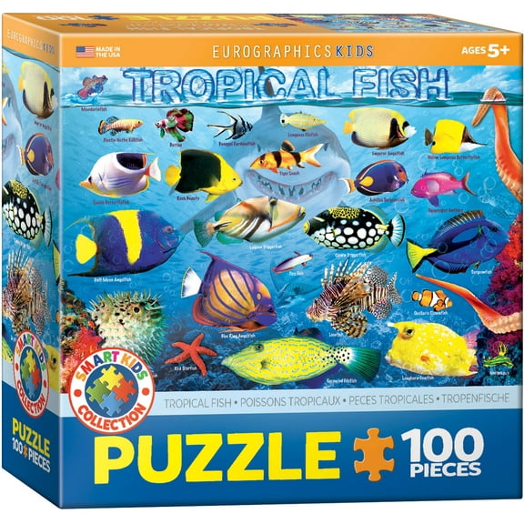 Tropical Fish 100-Piece Puzzle