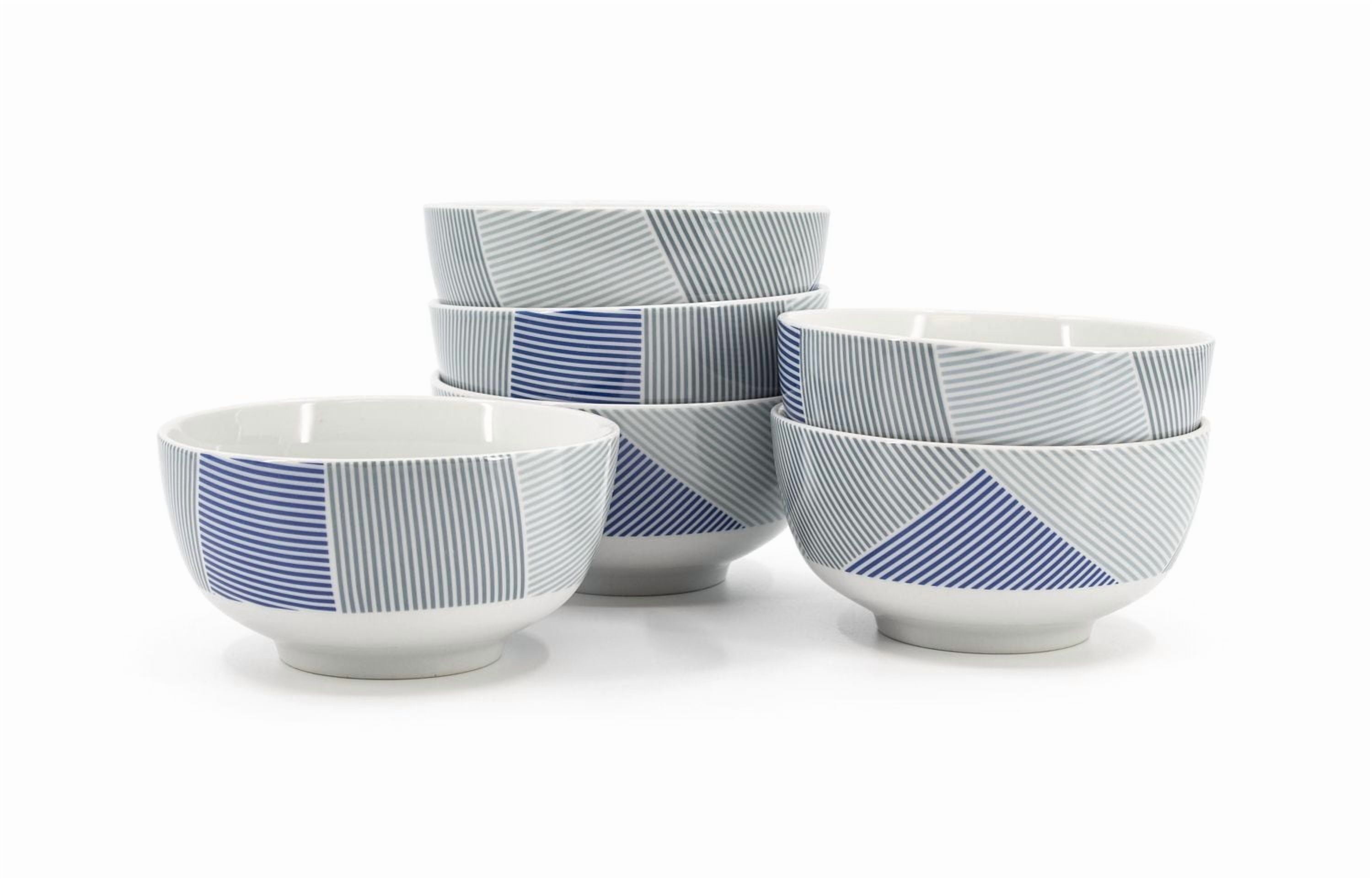 Hometrends Set of 4 Geo Square Bowls