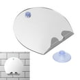 thumbnail image 2 of <p>Miroir de Rasage, Petit Miroir Rond Pratique pour Salle de Bain avec Support Ventouse pour Douche pour Rasage pour Maquillage</p>, 2 of 7