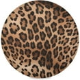 thumbnail image 4 of Fashionable Leopard Print 7.87in Round Placemats Set of 4, Washable Non-Slip Placemats for Kitchen Polyester Heat Resistant Table Mats for Party Kitchen Dining Decoration, 4 of 5