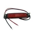 thumbnail image 1 of relayinert 4 Pcs Haute Luminosité Indicateurs de Camion Marqueur Latéral Feux de Signalisation Faciles à Installer Grand Application Rouge, 1 of 6