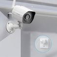 thumbnail image 2 of Zmodo Sistema de Cámaras de Seguridad WiFi Inalámbricas (Paquete de 3) Cámaras IP Inteligentes Full HD para Exteriores con Visión Nocturna: Funciona con el Asistente de Google (Solo Admite WiFi de 2,4, 2 of 5