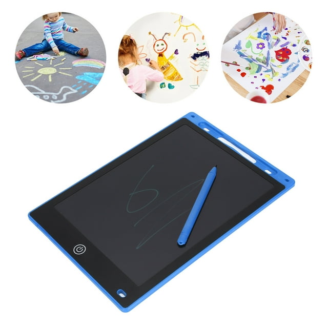 LCD Drawing Tablet For Kids 10 Inch Reusable Doodle Board With Pressure Sensing Educational Toy For Early Education Eye Design Multi Application
