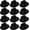 Black, variant on 12 count Gangster Hat, Plastic Gentlemen Hats, Gangster Costume Hats for Men Women 1920s Party