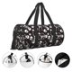 thumbnail image 3 of Balery Skeleton Bolsa de Gimnasio para Mujeres y Hombres, Bolsa de Viaje Impermeable, Bolsa de Fin de Semana con Compartimento para Zapatos y Bolsillo Húmedo, 3 of 6