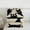 Brown Black, variant on jejeloiu Cartoon Kitten Paws Twin Comforter Sets,White Black Bedding Set For Pet Lovers Reversible 2-Piece