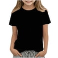 thumbnail image 1 of Top de Manga Larga de la Moda de los Niños de Color Sólido Cuello Redondo Suelto Y Casual Tops para el Uso Casual Diario, Interior, Regreso a Casa, Fiestas de Cumpleaños, Vacaciones, Fotografía, 1 of 5