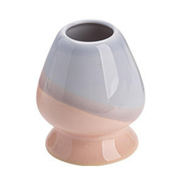 Soporte para batidor de té matcha, soporte Chasen, utensilios ceremoniales de té, para batidor, Chasen de cerámica para escritorio, cocina, familia