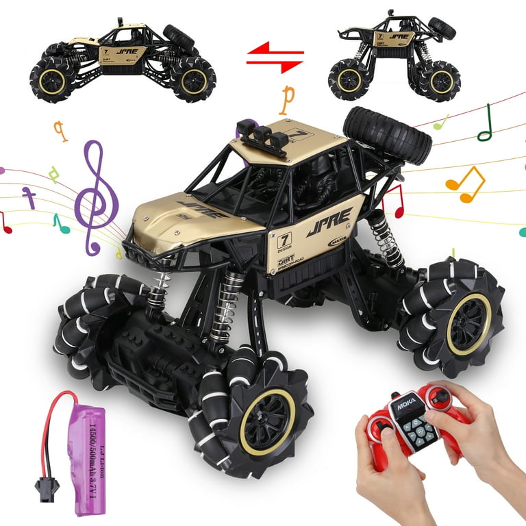 Carro de controle remoto RC Cars para adultos Crianças, 1 18 RC Car RC Truck,  4WD High Speed 40 KM H Off Road Monster  - Dular