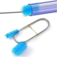 thumbnail image 3 of Fish Tank Pipe Cleaning Brush Aquarium Cleaning Brush Blue, 3 of 5