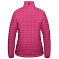 thumbnail image 3 of Little Donkey Andy Women's Puffer Jacket, Lightweight Warm Hiking Jacket with Post-Consumer Synthetic Insulation Rose S, 3 of 8
