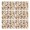 Beige Realistic Dinosaurs, variant on Beige Origami Dinosaurs Geometric Pattern Summer Placemats Table Placemats Set Of 4-Linen Kitchen Washable Placemats Table Mats 11.8"x17.7" Non-Slip Heat Resistant