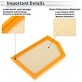 thumbnail image 4 of Unique Bargains Engine Air Filter for Jeep Cherokee 2014-2018 Long life Element Filter Air Cleaner No.52022378AA/52022378AB 1 Pcs, 4 of 7