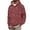 Wine, variant on QHFBli Men's Leopard Print Hoodies Oversized Cheetah Sweatshirts Vintage Casual Long Sleeve Pullover With Pockets