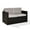 Multi-color, variant on Crosley Palm Harbor Wicker Patio Loveseat in Brown and Gray