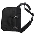 thumbnail image 4 of Riñonera para enfermera, bolsa de almacenamiento de suministros médicos, bolsa de cintura médica para enfermera con múltiples compartimentos, color negro, 4 of 12
