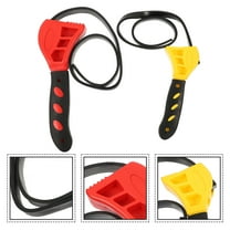 WHAMVOX 2Pcs Multi Functional Wrench Universal Rubber Strap Wrench for Tight Spaces and Oil Filter Replacement