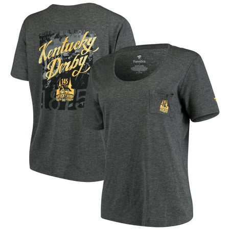 Fanatics Branded Women's Kentucky Derby 145 T-Shirt - Heathered (Best Kentucky Derby Outfits)