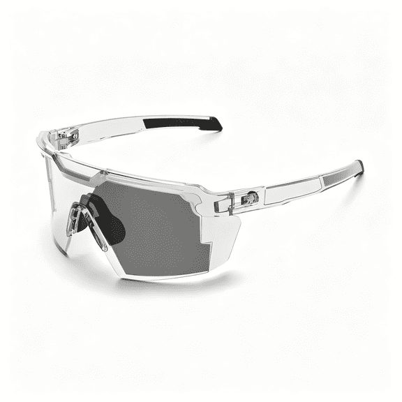 HBMYN Uv400 Photochromic Polarized Safety Glasses,Impact Resistant Pc Lens Transition Sunglasses for Sports Work Durable Photochromic Polarized Safety Glasses
