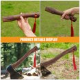 thumbnail image 3 of Wood Axe Handle Replacement 1 Piece Hatchet Wooden Handle for Travel Camping Hand Tool, 3 of 6